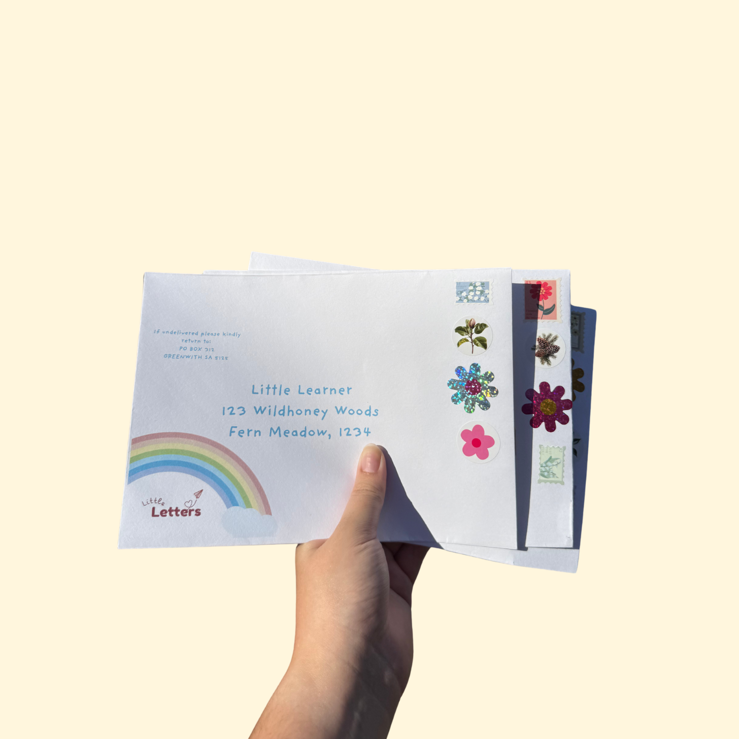 Monthly Letter + Postcard